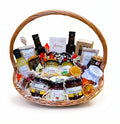 Eleganter Geschenkkorb „Natürliche Aromen” mit Honig und Konfitüren