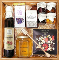 Geschenkbox mit Honig, Tee, Kaffee & Premium Schokolade