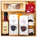 Geschenkkorb mit Honig Tee Schokolade Konfitüre Geschenkset Box
