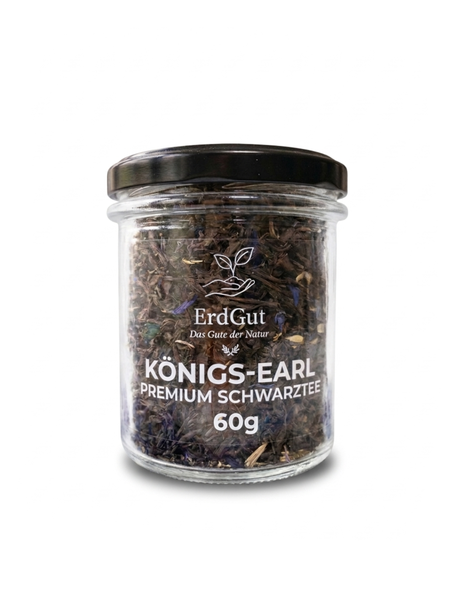 Königs-Earl – Premium Schwarztee mit Kornblumen