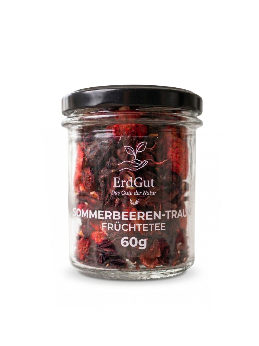 Sommerbeeren-Traum - Früchtetee mit Erdbeeren
