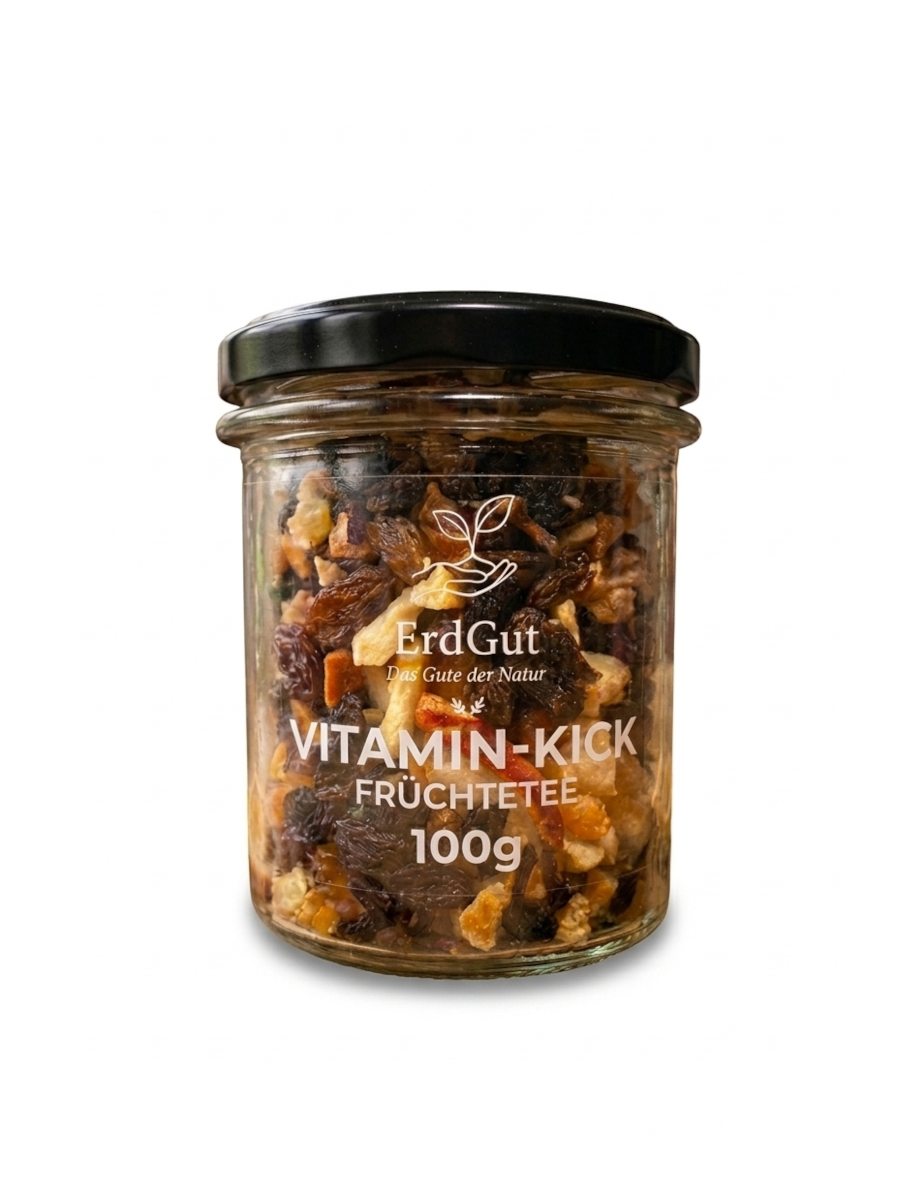 Vitamin-Kick – Belebender Früchtetee mit Zitrusfrüchten